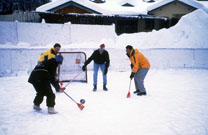 Sun Peaks broomball