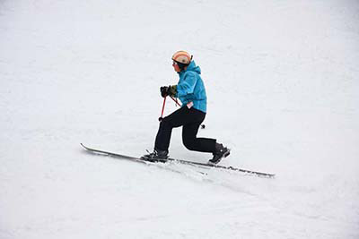 Lutsen Telemark skier