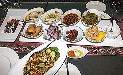 extemsive-appetizer-array-at-turkish-lalezar-in-jumeirah-zabeel-saray-on-palm-island