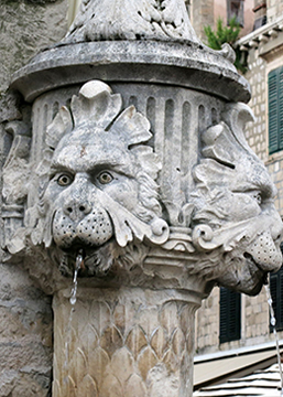 Drubovnik fountain