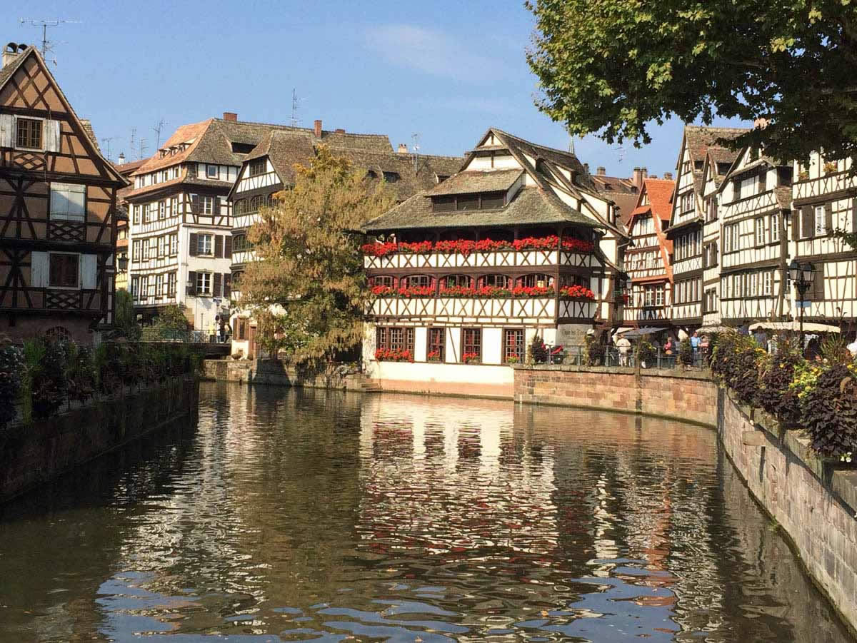 Strasbourg Canal Scene