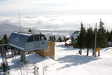 Mont Ste. Anne observation tower view