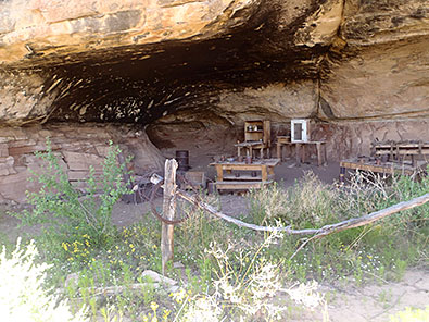 Canyonlands National Park cowboy remnants