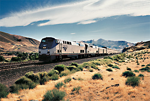 Amtrak train