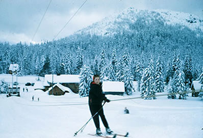 Mt Hood Red Devel douple rope tow