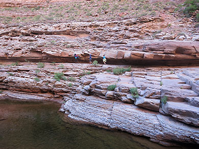 Cataract Canyon  hiking Dark Canyon