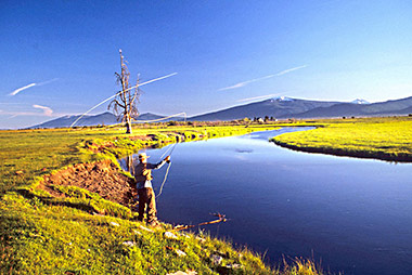 Klamath Wood River fly fishing