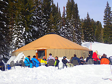 Tamarack Ski Packers Station