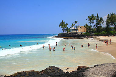 Kona beach