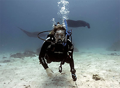 On a Ray of Hope expedition in Raja Ampat, Indonesia