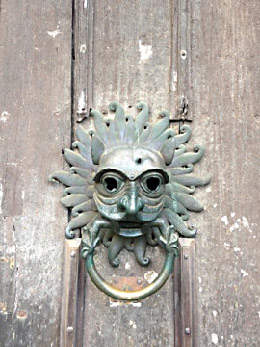 England, Durham Cathedral door knocker