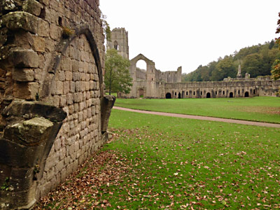 England, Fountains Abbey