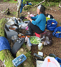 Haida Gwaii kayaking chef Jessica Roy