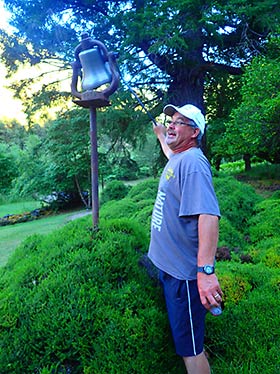 Black Bear Lodge dinner bell