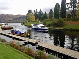 Canal entrance to Loch Ness