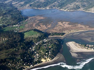 Seaplane over Bolinas