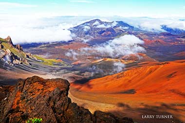 Haleakala crater