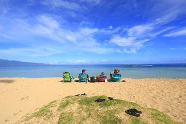 Road to Paia Baldwin Beach