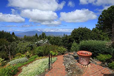 Hawaii Maui Upcountry Kula Lodge view