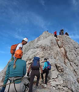 Slovenia Mount Triglav climb