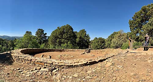 Great Kiva at Chimney Rock National Monument