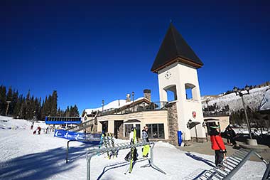 Solitude Ski Resort sunny day