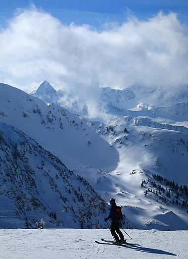 Scoping the Snowbird scenery