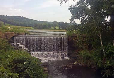 Taliesin waterfall