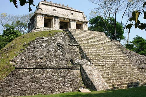 Mexico, Palenque Temple of the Count