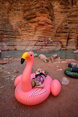 Grand Canyon Rafting, side canyons