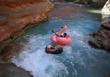 Rafting the Grand Canyon, side canyons