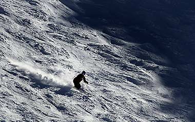 Skiing Taos