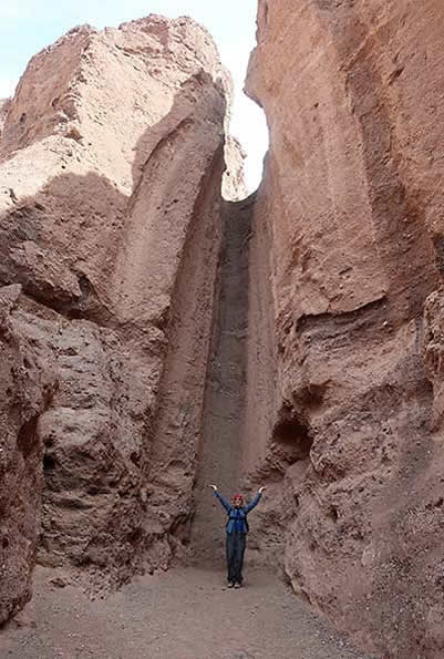 Death Valley National Park dry waterfall