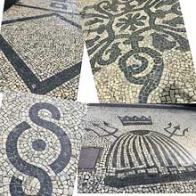 Rio de Janeiro sidewalk patterns