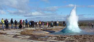 Iceland geysir