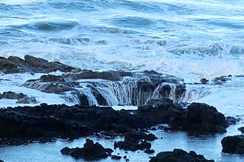 Oregon Coast - Filling Thor's well