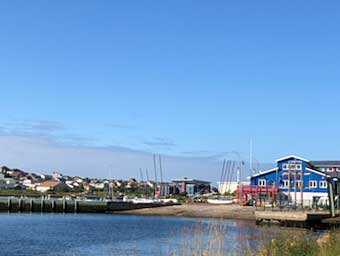 Saint-Pierre et Miquelon fishing village