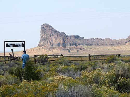 Fort Rock Museum and “The Rock”