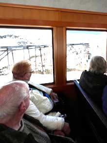 Skagway Railroad car interior