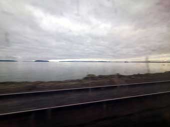 Amtrak in Edmonds, WA