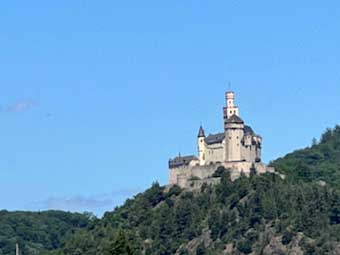 The Marksburg Castle.