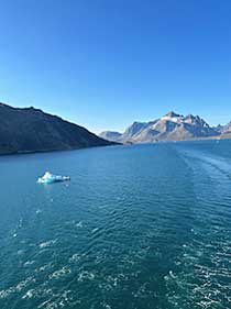 Greenland, Prins Christian Sund icebergs