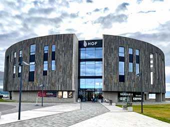 Iceland, Akureyri Hof cultural and conference center