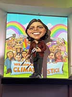 New Zealand backbencher puppet Chloe Swarbrick