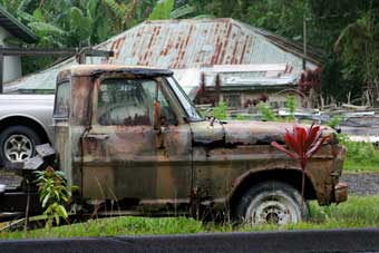 Hawaii north kohala truck 2013